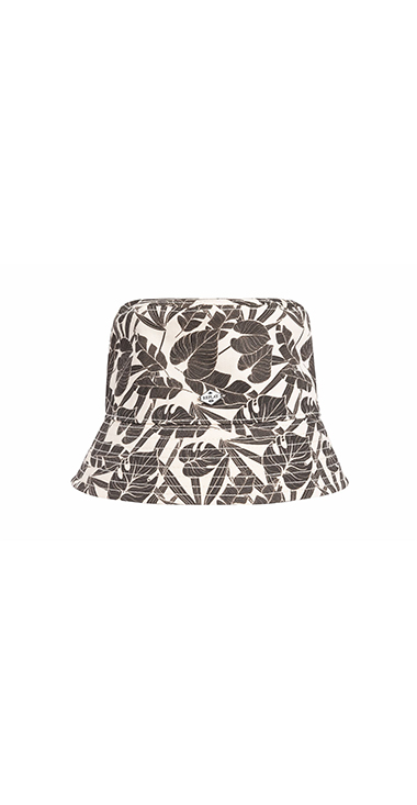 ボタニカルプリント ハワイアンバケットハット